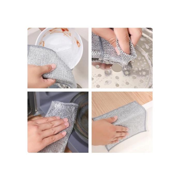 Çok Amaçlı Sihirli Tel Temizlik Bezi