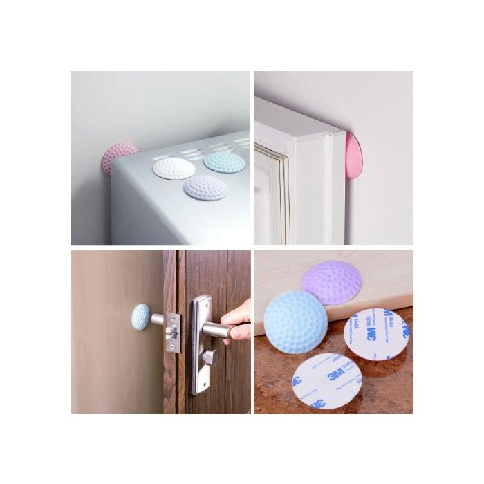 Çok Amaçlı Silikon Kapı Duvar Koruyucu Tampon 4lü Paket