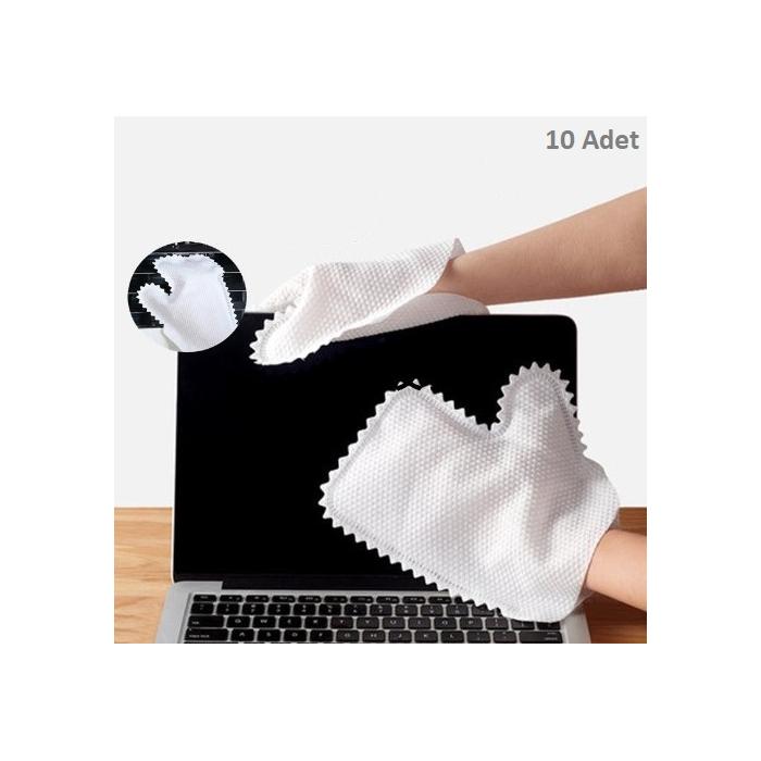 Çok Amaçlı Temizlik Eldiveni Toz Alma Bezi 10 Adet