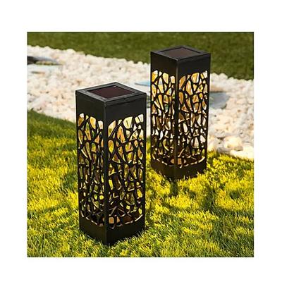 Dekoratif Solar Güneş Enerjili Bahçe Aydınlatması Yürüyüş Yolu Seti ( 6 Adet )