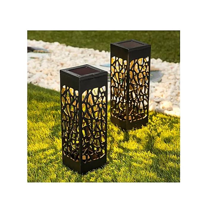 Dekoratif Solar Güneş Enerjili Bahçe Aydınlatması Yürüyüş Yolu Seti ( 6 Adet )