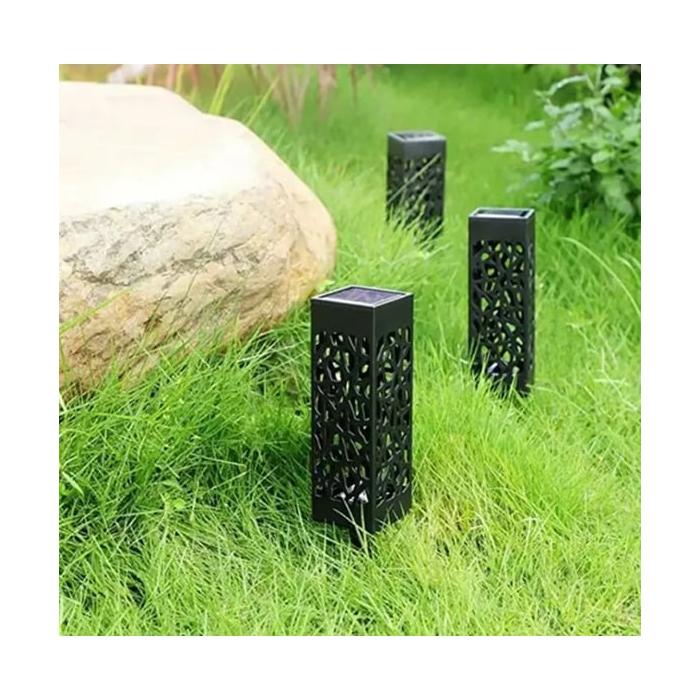 Dekoratif Solar Güneş Enerjili Bahçe Aydınlatması Yürüyüş Yolu Seti ( 6 Adet )