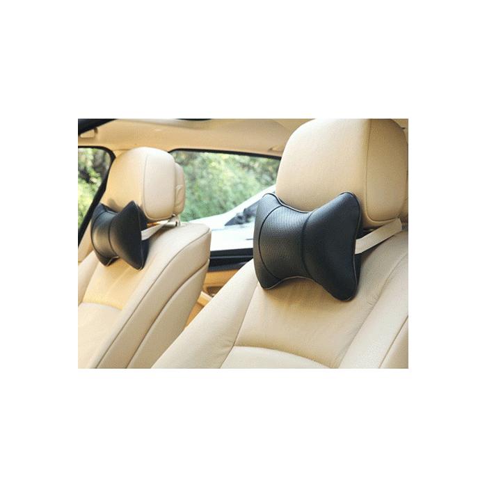 Deri Araç Boyun Yastığı 2 Adet