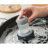 Deterjan Hazneli Bulaşık Fırçası Telli 2 Adet Uçlu