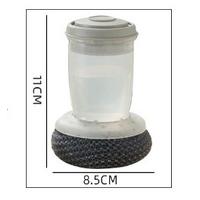 Deterjan Hazneli Bulaşık Fırçası Telli 2 Adet Uçlu