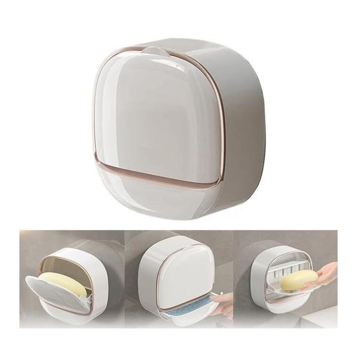 Drenaj Hazneli Kapaklı Katı Sabunluk