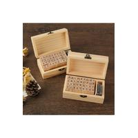 Eğitici Ahşap Damga Mühür Seti (38 Parça)