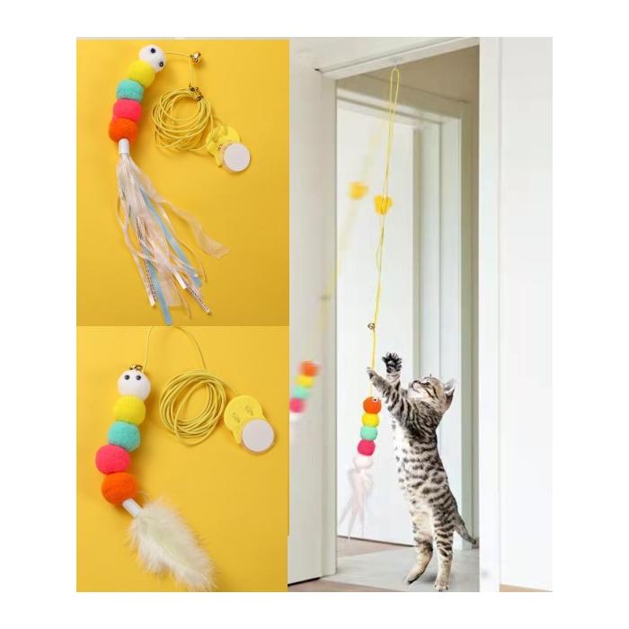 Elastik Kendinden Yapışkanlı Solucan Kedi Oltası