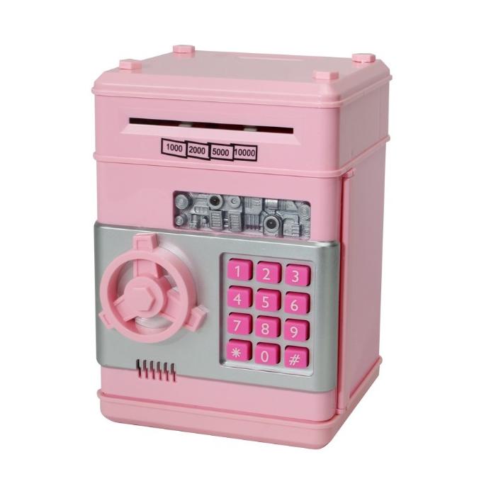 Elektronik Şifreli Kasa Otomatik Kağıt Para Alan ATM Kumbara