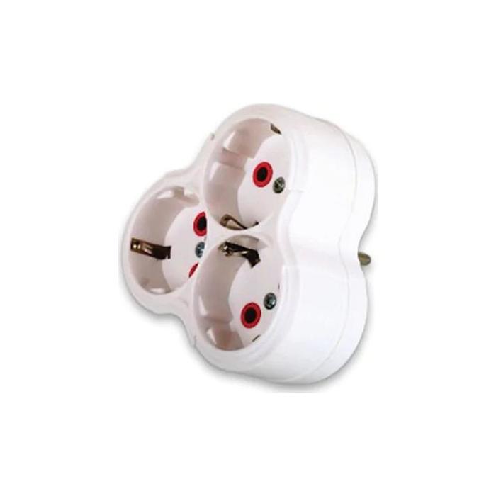 Fetih Üçlü Topraklı Fişli Priz