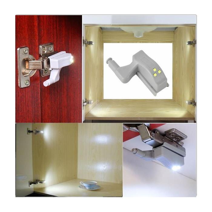 Gardrop Dolap İçi Led Aydınlatıcı Menteşe Işığı