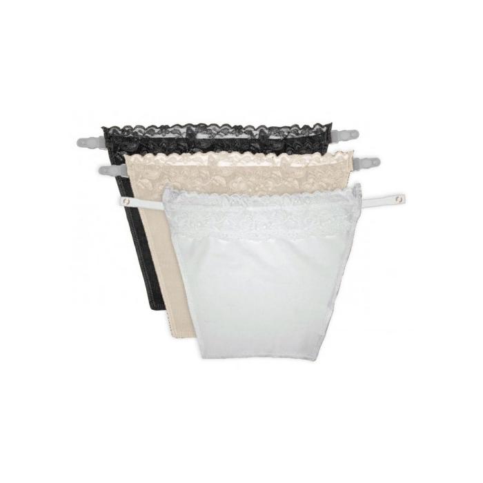 Göğüs Dekolte Kapatıcı Dantel İşlemeli (3 Adet )