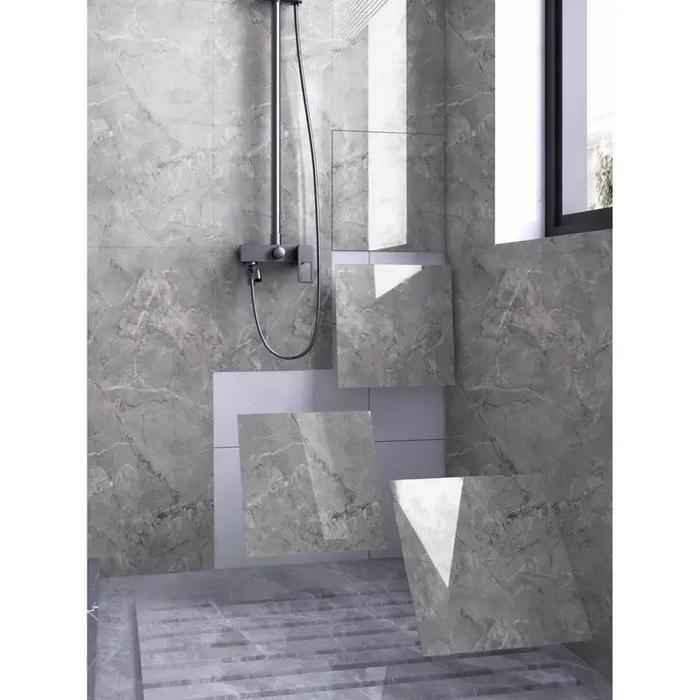 GRİ MERMER DESEN DUVAR STİCKER (30*30)