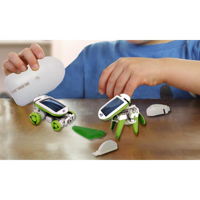 Güneş Enerjili Robot Oluşturma Seti (6 in 1)