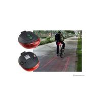 Güvenli Lazer Şeritli Bisiklet Arka Stop Lambası