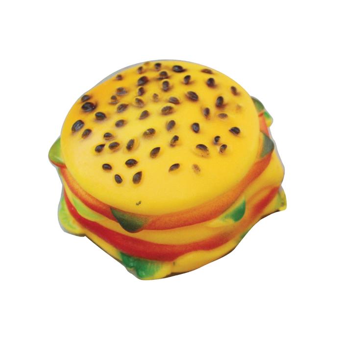 Hamburger Sesli Köpek Oyuncağı-Pet Hamburger