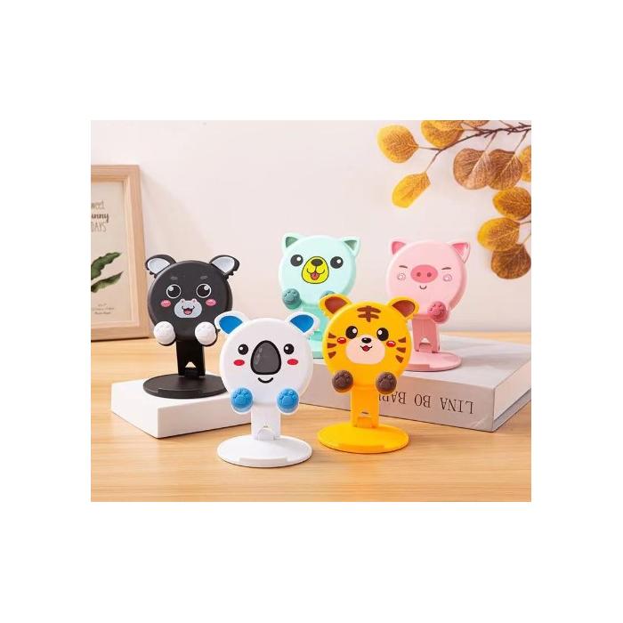 Hayvan Figürlü Masaüstü Telefon Standı 5 Model