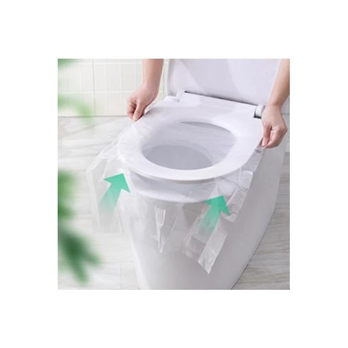 Hijyenik Tek Kullanımlık Klozet Kapağı Poşeti 50 Adet