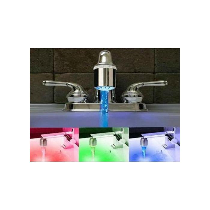 Işıklı Musluk Başlığı