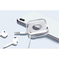 Kablo Kanallı Güçlü Yapışkan Telefon Tutucu KARE