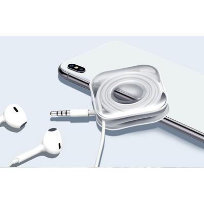 Kablo Kanallı Güçlü Yapışkan Telefon Tutucu KARE