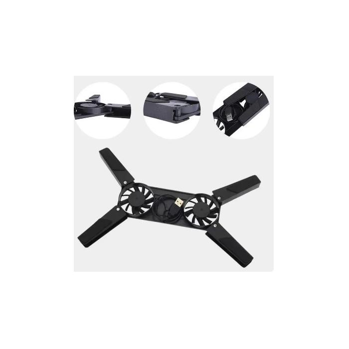 Katlanabilir Laptop Soğutucu 2 fanlı