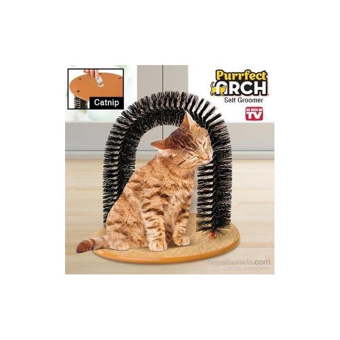 Kedi Kaşıma Masaj Kemeri Purrfect Arch