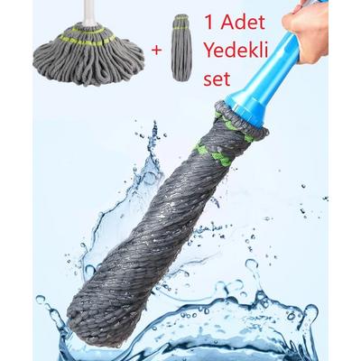 Kendinden Sıkmalı Bükümlü Mop Paspas Yedekli