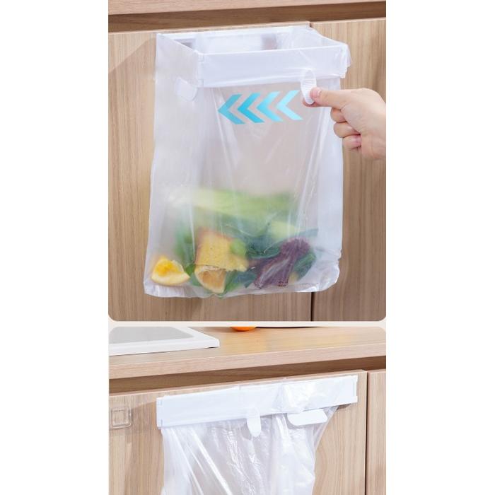 Kendinden Yapışkanlı Katlanabilir Çöp Poşeti Tutucu Aparat