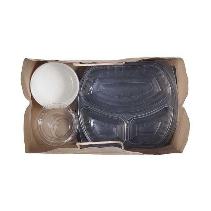 Kraft Naturel Çanta 31x20x31 CM