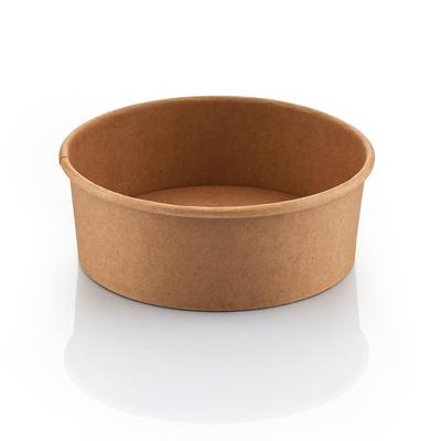 Kraft Arnes 750 CC Baskısız Karton Salata Kasesi 500 Adet