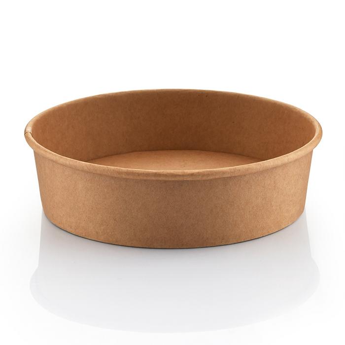 Kraft Arnes 30 OZ (900 CC) Baskısız Karton Salata Kasesi 300 Adet