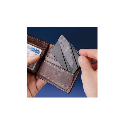 Kredi Kartı Şeklinde Bıçak