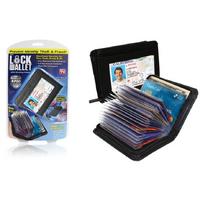 Lock Wallet Güvenlikli Kartlık 36 Kart Kapasiteli