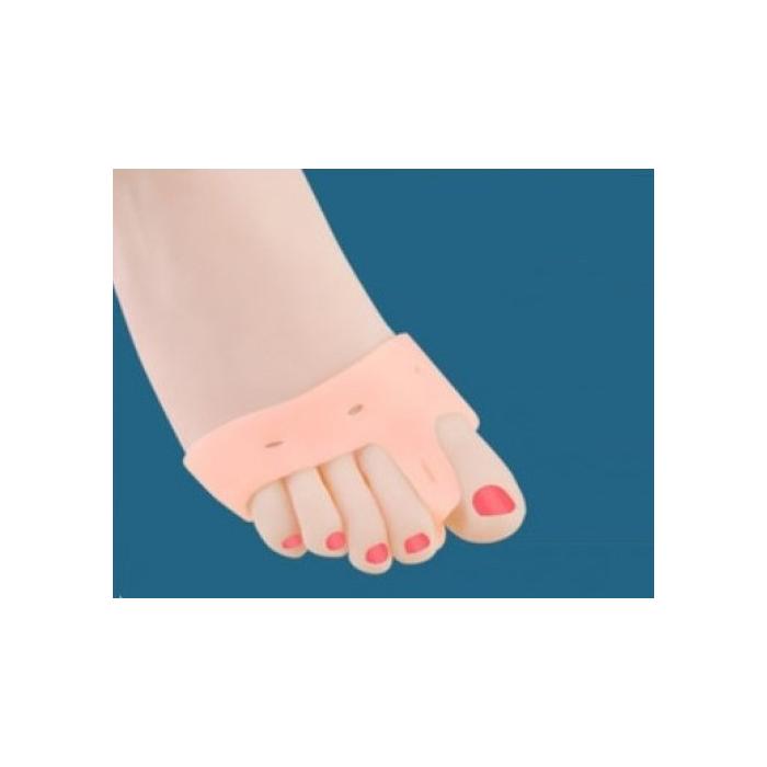 Makaralı Ayak Parmak Gömleği 2li TEN RENGİ -16