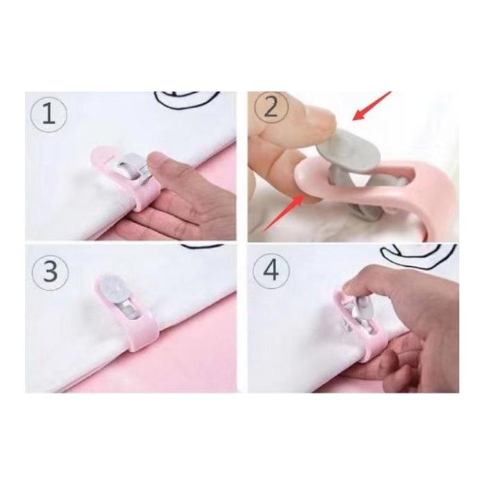 Mandallı Yorgan Sabitleme Klipsi 10 Adet