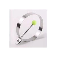 Metalik Daire Şeklinde Metal Omlet Yumurta ve Krep Kalıpları