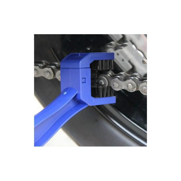 Motorsiklet & Bisiklet Zinciri Temizleme Fırçası Çift Taraflı