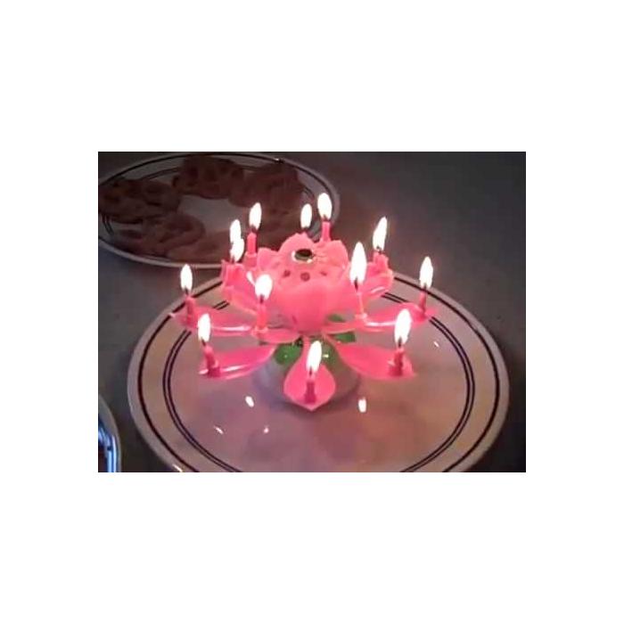 Müzikli Doğum Günü Mumu