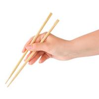Organik Bambu Çin Çubuğu Chop Sticks 10 Çift