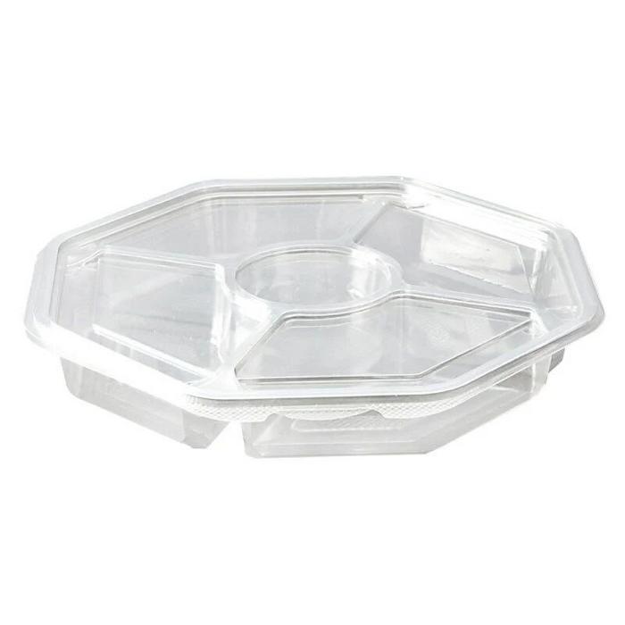 ÖZGE PLASTİK SEKİZGEN 5B KENDİNDEN KAPAKLI KAP 60 GR 175 ADET