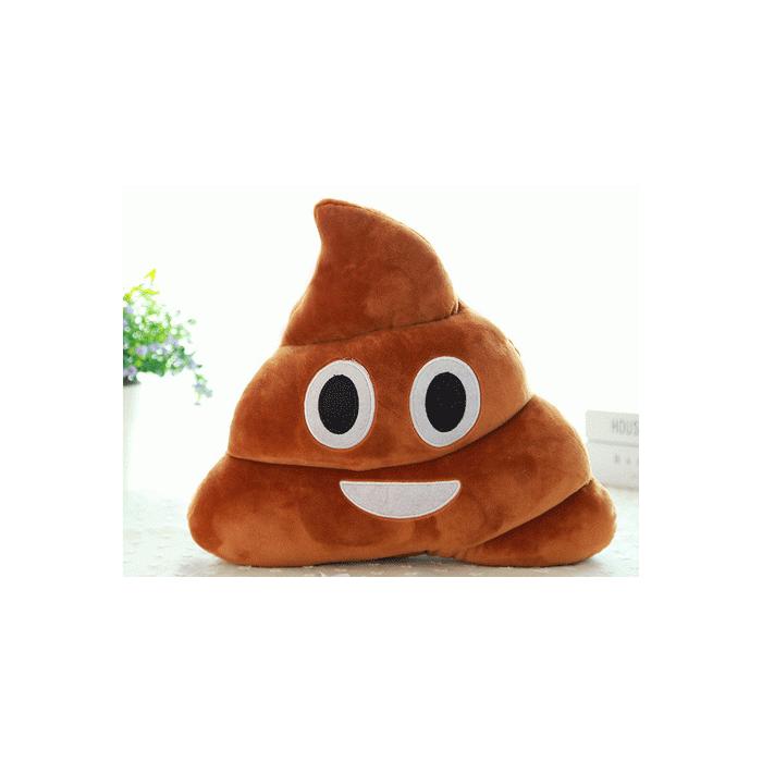 Poo Emoji Yastık