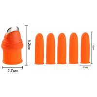 Pratik Baş Parmak Sebze Kesme Ayıklayıcı Erkek L Set