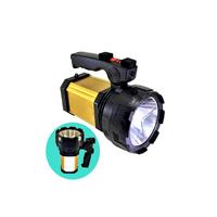 Projektör 25w Led Şarjlı El Feneri Sos Ve Uzun Menzil Powerbank Usb Çıkış + Yan Aydınlatma