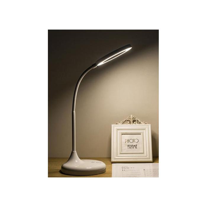 PS-1319 Şarjlı 40 Led Çalışma Okuma Işığı Kademeli Masa Lambası Ayarlanabilir Renk Tonu Ve Parlaklık