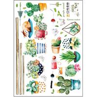 Raf Tasarımlı Karışık Dizaynlı Yapışkanlı Sticker Seti MC-664