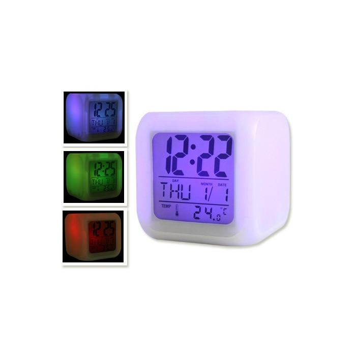 Renk Değiştiren Küp Saat