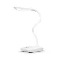Şarjlı Dokunmatik 14 Led Çalışma Okuma Işığı Flexible Masa Lambası Beyaz
