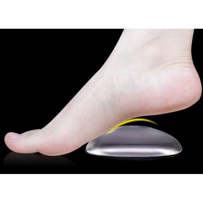 Şeffaf  Silikon Ayak Tabanlık İçe Basma Önleyici