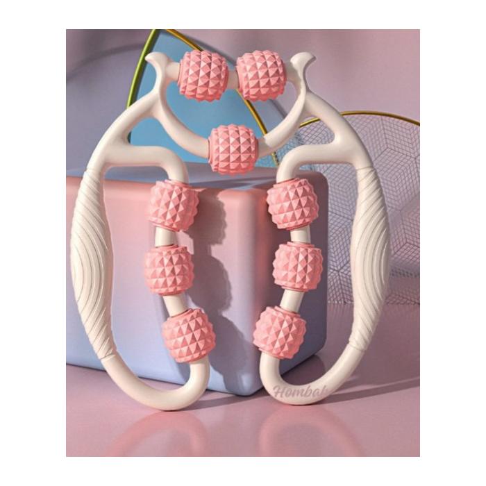 Selülit Masaj Aleti 9 Tekerlekli Lenf Drenaj Rulosu